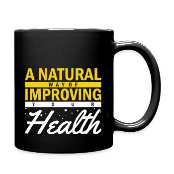 Votre santé - Mug uni - noir - Droite