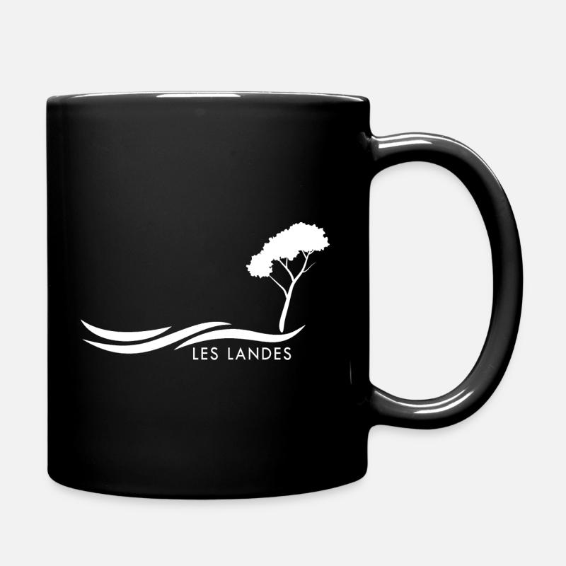 014w VAGUE et PIN - Mug uni - noir