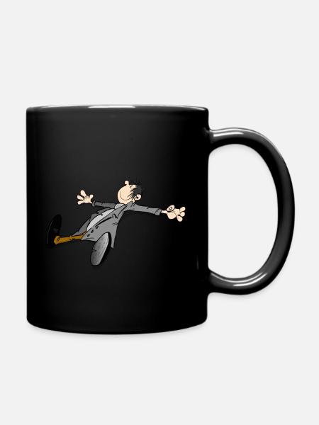 Entspannung - Tasse einfarbig - Schwarz