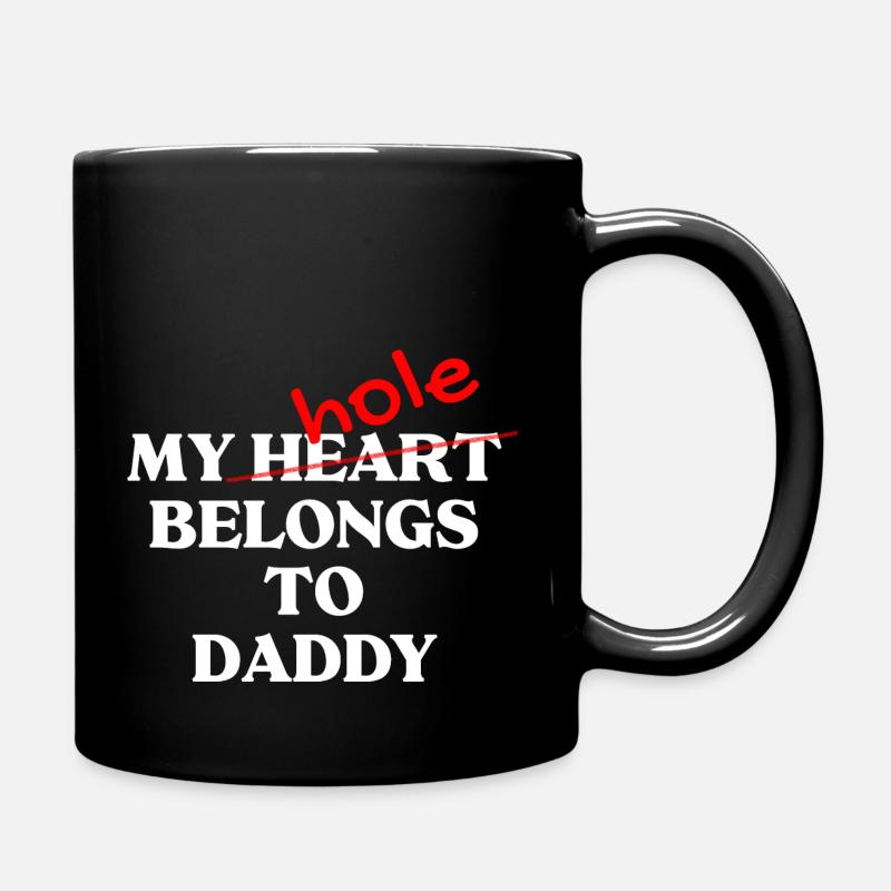 Lustiger schwuler Slogan - Tasse einfarbig - Schwarz