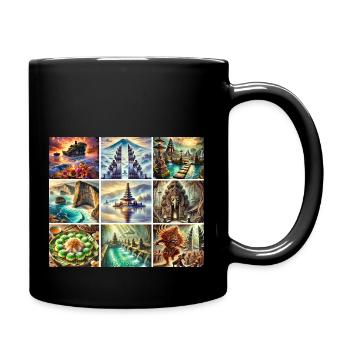 DE BALI MYSTICA - Mug uni - noir - Droite