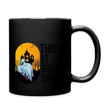 Planche graphique Boo Sheet 1 - Mug uni - noir - Droite