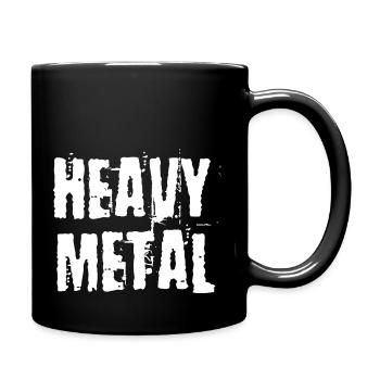 Conception de logo Heavy Metal - Mug uni - noir - Droite