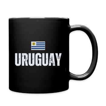 I love Uruguay, made in Uruguay - Full Colour Mug - black - Right
