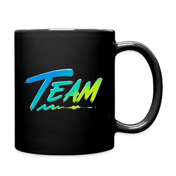 Team - Full Colour Mug - black - Right
