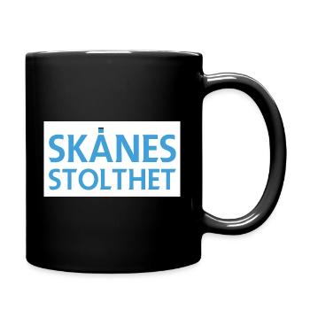 Skåne's pride - Full Colour Mug - black - Right