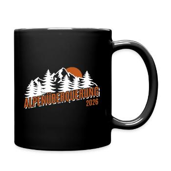 Traversée des Alpes 2026 - Randonnée - Mug uni - noir - Droite
