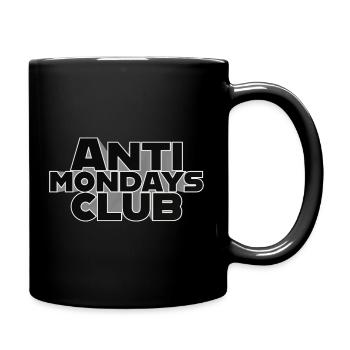 Anti-Mondays Club - 3D Statement - Full Colour Mug - black - Right