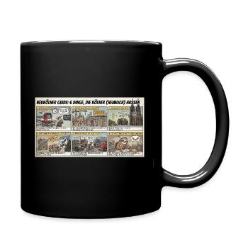 Cologne Guide: 6 Things Cologne People Don't Like - Full Colour Mug - black - Right