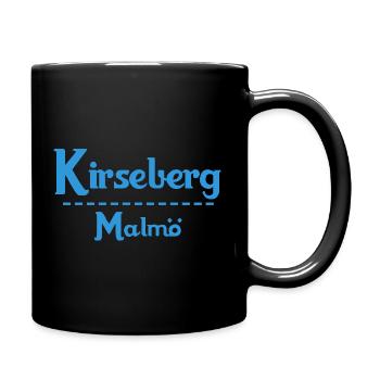 Kirseberg – Malmö Sky Blue Design - Full Colour Mug - black - Right