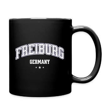 Style du Collège de Fribourg, Allemagne - Mug uni - noir - Droite