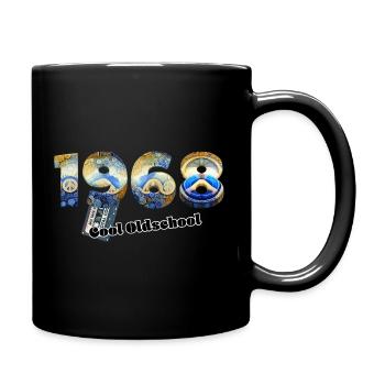 1968 Vintage Rétro – Cassette – Cool Olds - Mug uni - noir - Droite