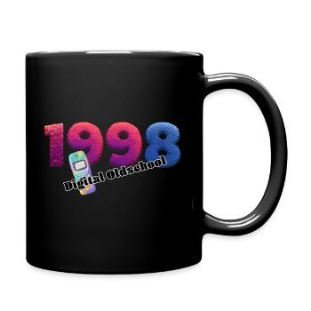 1998 – Digital transition style - Full Colour Mug - black - Right