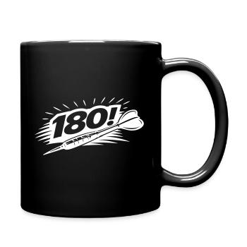 Darts 180 Dart - Full Colour Mug - black - Right
