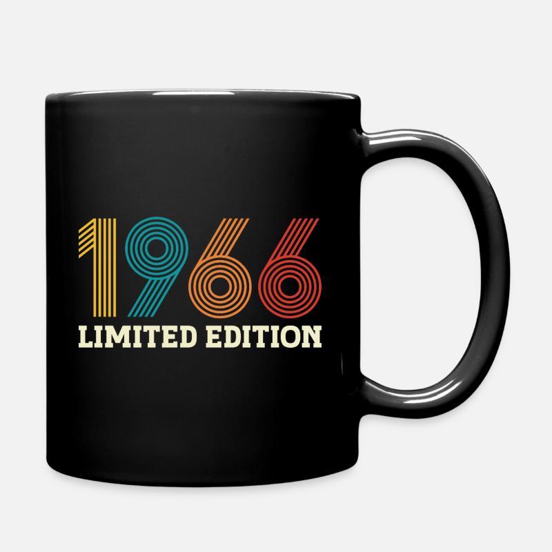 1966 édition Limitée Vintage 60 ans Anniversaire - Mug uni - noir