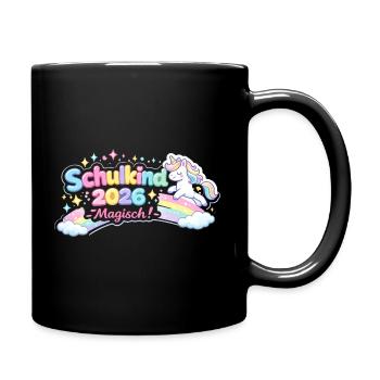 Schoolchild 2026 Magical School Enrollment Gift - Full Colour Mug - black - Right