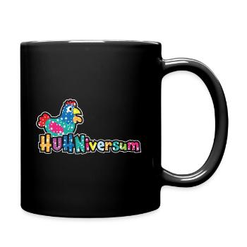 CHICKENiversum - Fans de poulet - Coq - Coq - Bio - Mug uni - noir - Droite