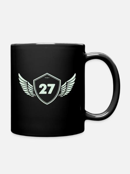 wappen_27 - Mug uni - noir