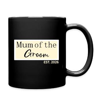 Maman du Marié 2026 - Mug uni - noir - Droite