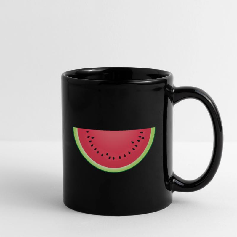 Tranche de pastèque juteuse Mug uni