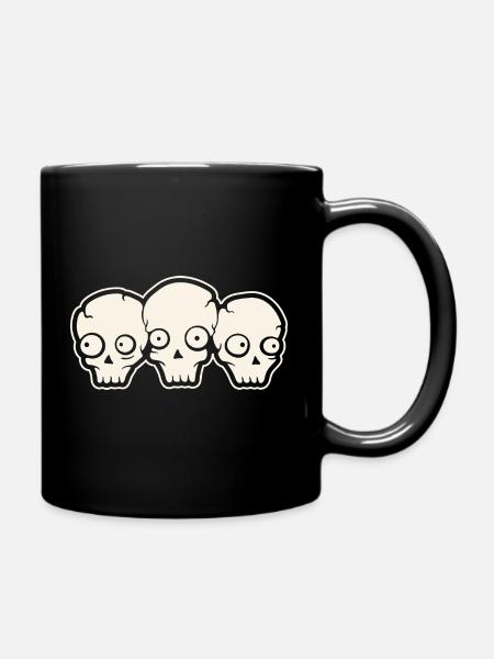 Crâne - Mug uni - noir