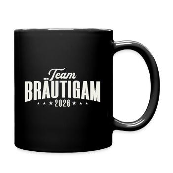 Team Groom Bachelor Party 2026 Bachelor Party - Full Colour Mug - black - Right