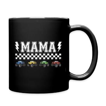 Monster Truck Mom Cool Mom Design Tout-terrain - Mug uni - noir - Droite
