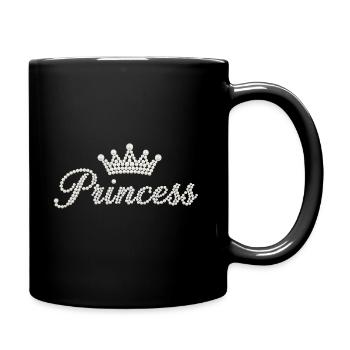 Princesse Princesse Héritière Pédagogique - Mug uni - noir - Droite