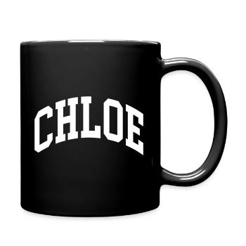 Chloé - Mug uni - noir - Droite