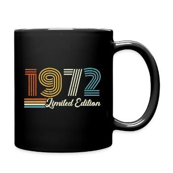 54e anniversaire 1972 Né en 1972 - Mug uni - noir - Droite