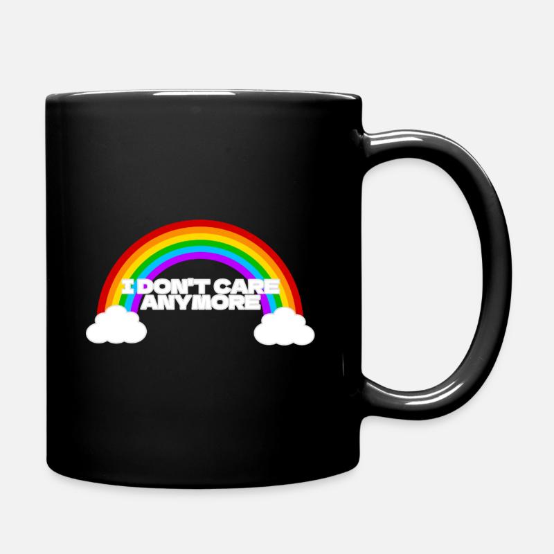 Je m’en fiche maintenant - Mug uni - noir