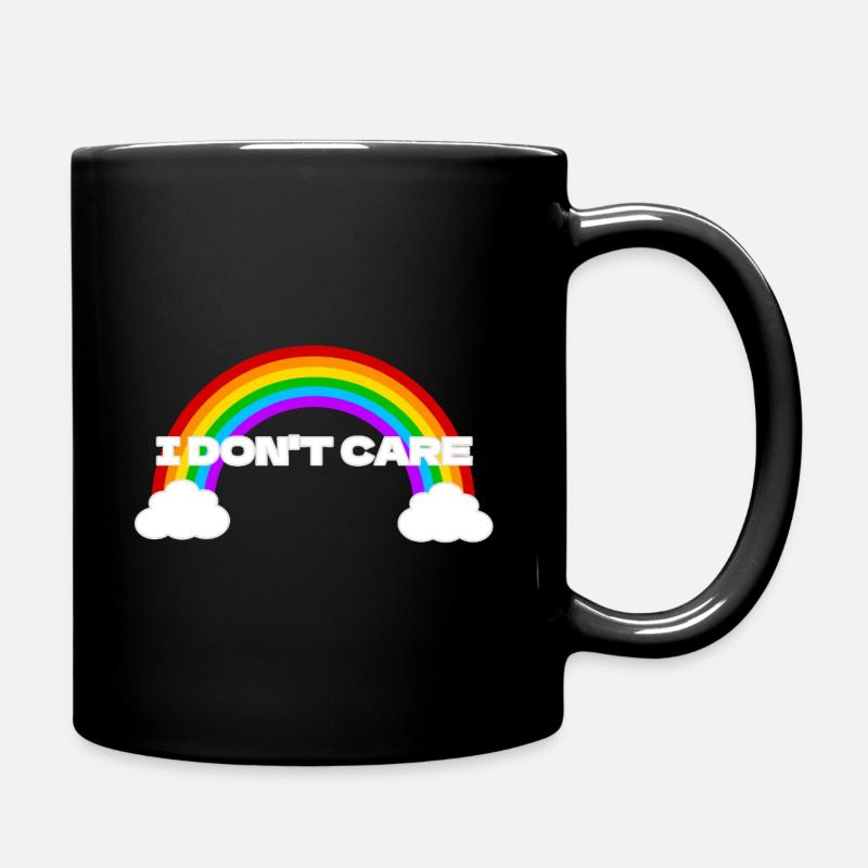 Je m’en fous - Mug uni - noir