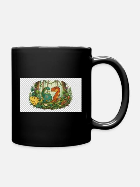 six sept - Mug uni - noir