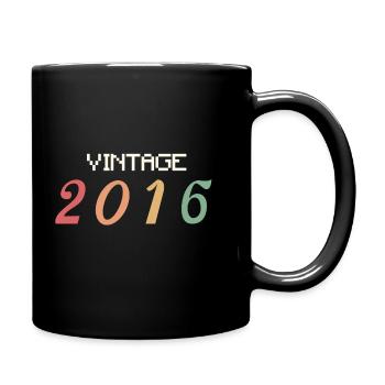 T-Shirt 10 Ans 2016 Grunge Distressed - Mug uni - noir - Droite