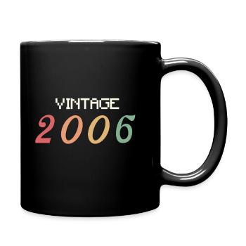 T-Shirt 20 Ans 2006 Grunge Distressed - Mug uni - noir - Droite