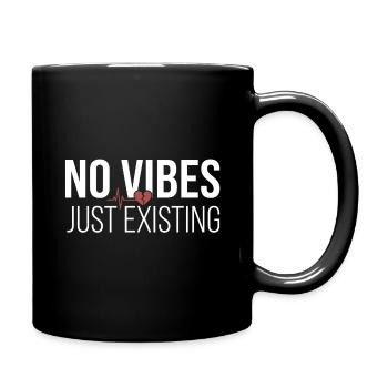 Pas d’ambiance - Mug uni - noir - Droite