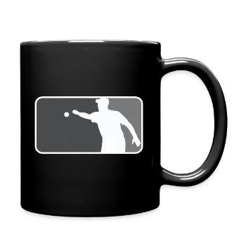 Petanque_Boule_Boccia_Petanca_Major_League_Styl - Mug uni - noir - Droite