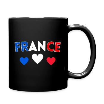 Drapeau France Cadeau Homme Femme France Cadeau - Mug uni - noir - Droite