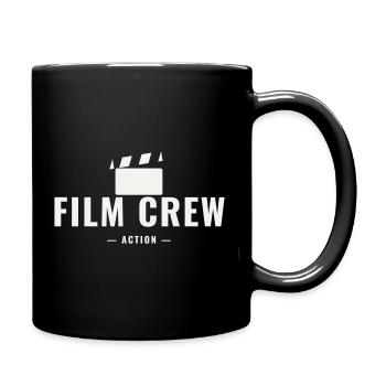 Film Crew Action Director Set Team Movie Production - Full Colour Mug - black - Right