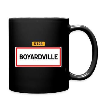 Boyardville D126 - Mug uni - noir - Droite