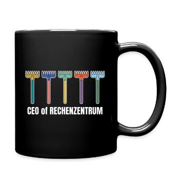 Programmer 6 Stages of debugging - Full Colour Mug - black - Right