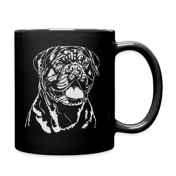 DOGUE DE BORDEAUX - Dogue de Bordeaux Wilsigns dogs - Full Colour Mug - black - Right