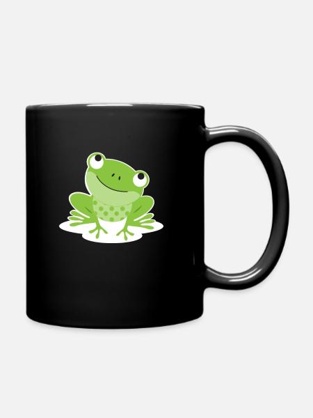grenouille - Mug uni - noir