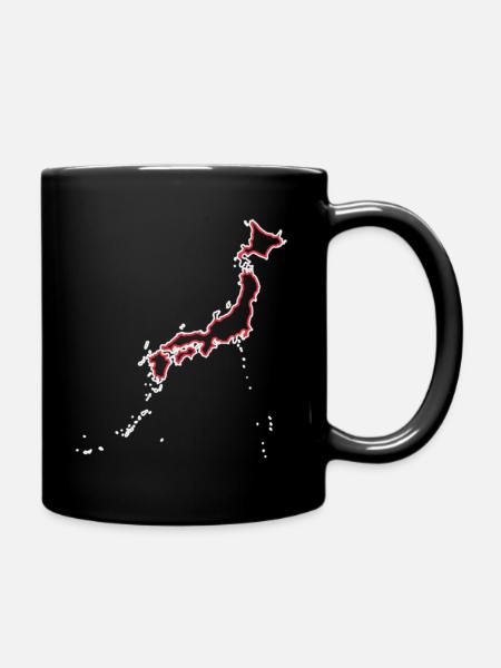 Japan - Tasse einfarbig - Schwarz