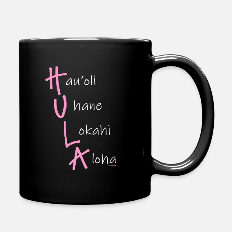 This is Hula! - Tasse einfarbig - Schwarz