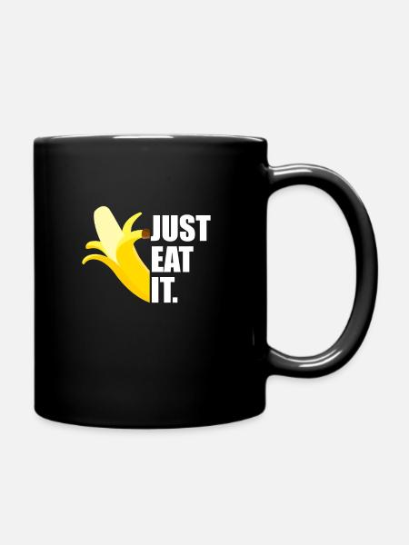 Frucht - Tasse einfarbig - Schwarz