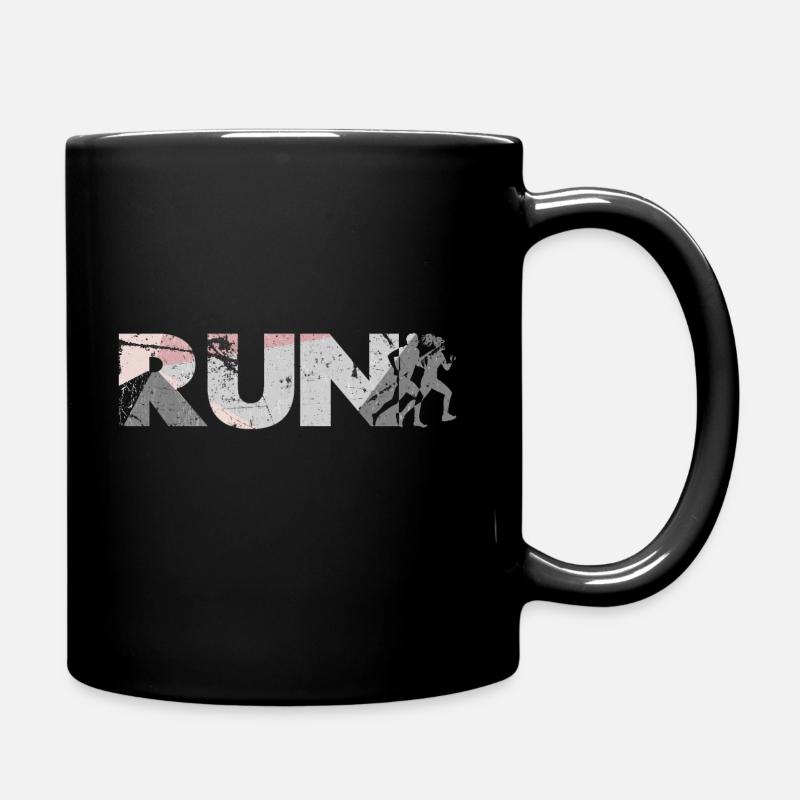 Fitness - Tasse einfarbig - Schwarz