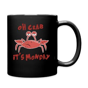 Dire des idées drôles de cadeaux - Mug uni - noir - Droite