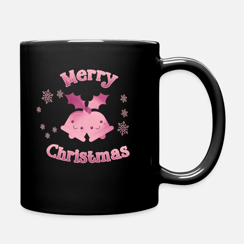 Weihnachtsglocken Glocken Christmas - Tasse einfarbig - Schwarz