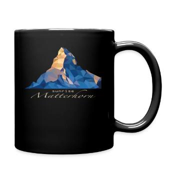 Matterhorn - Full Colour Mug - black - Right